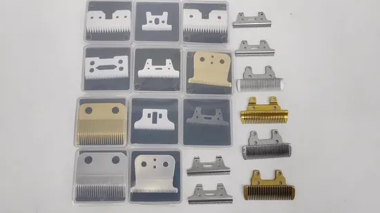 Ceramic and Metal Hair Trimmer Clipper Blades